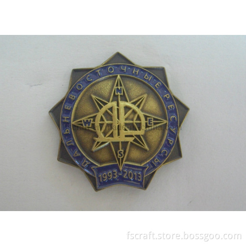Antique Gold Uniform Badge (FS2013-3249)